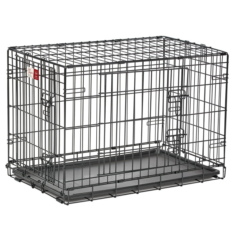 Life stages double door dog crate hotsell